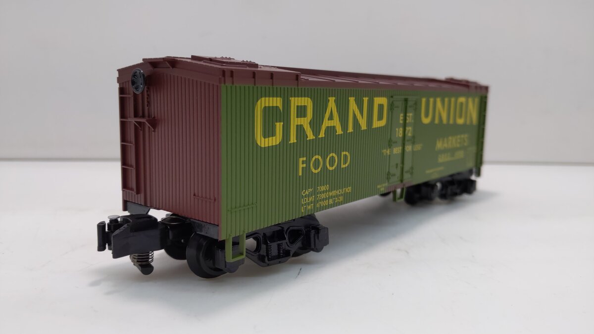 American Flyer 6-49950 S Grand Union Food Market Wood-Sided Reefer #49953