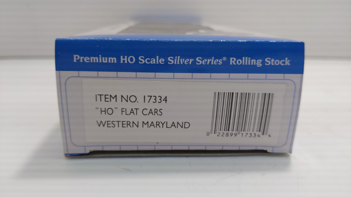 Bachmann 17334 HO Western Maryland 52' Flat Car