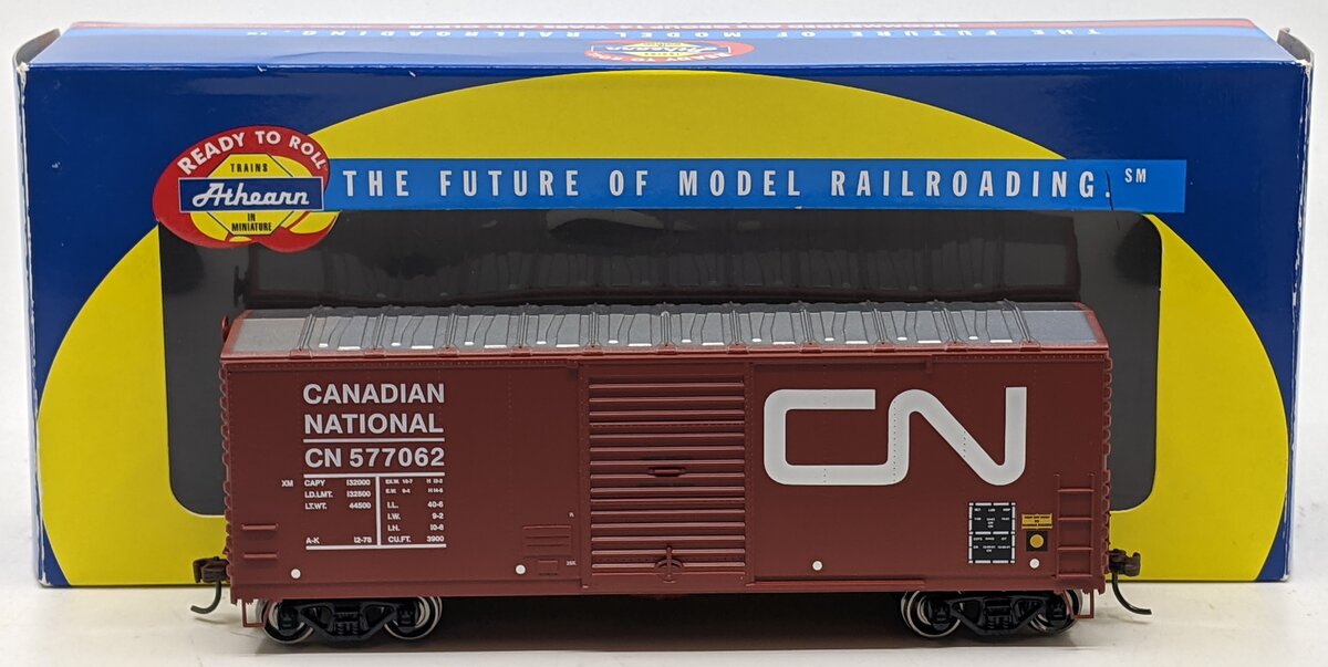 Athearn 70447 HO Canadian National 40' Modernized Box Car #428055