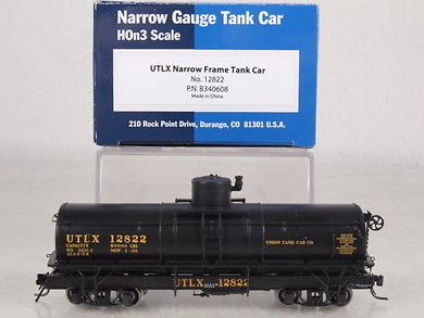 Blackstone Models 340608 HOn3 Union Tank Line UTLX Narrow-Frame Tank Car #12822