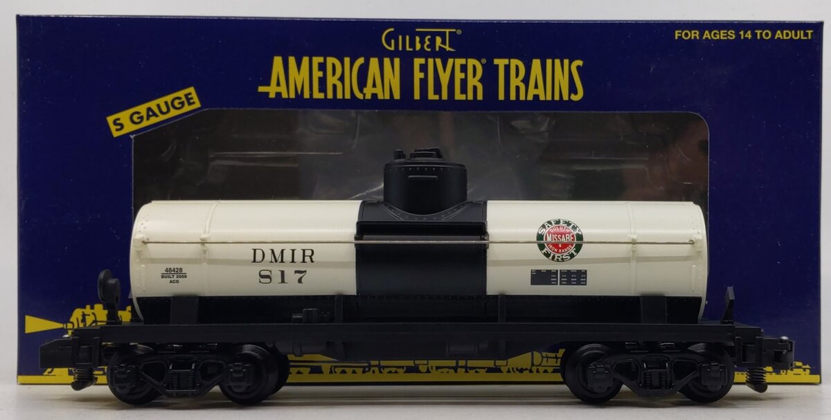 American Flyer 6-48428 S Scale Duluth, Missabe & Iron Range Single Dome Tank Car