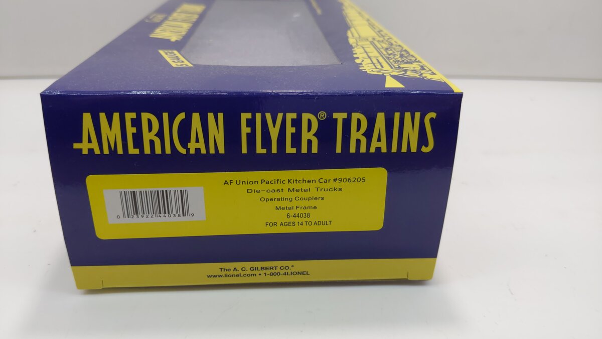 American Flyer 6-44038 S Union Pacific Kitchen Car #906205