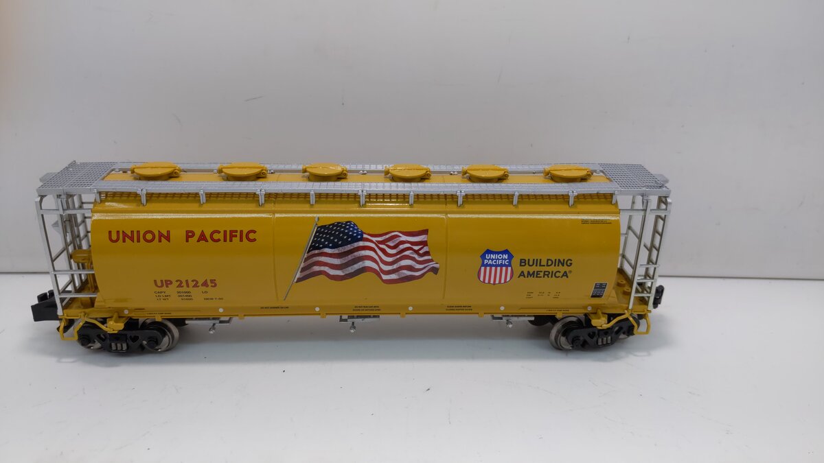 American Flyer 6-48646 S Scale Union Pacific Building America Cylindrical Hopper