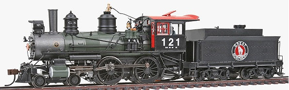 Bachmann 80105 HO Great Northern 4-4-0 Steam Locomotive #121 w/DCC