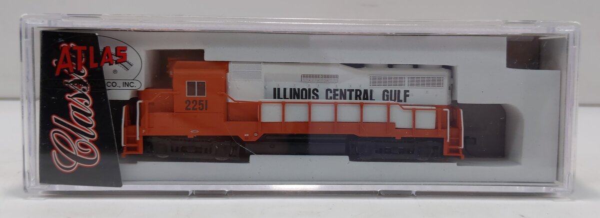 Atlas 40002449 N Illinois Central Gulf EMD GP30 Diesel Loco #2251 - Standard DC