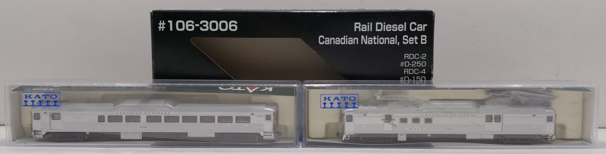 Kato 106-3006 CN RDC2 #D250 & RDC4 #D150