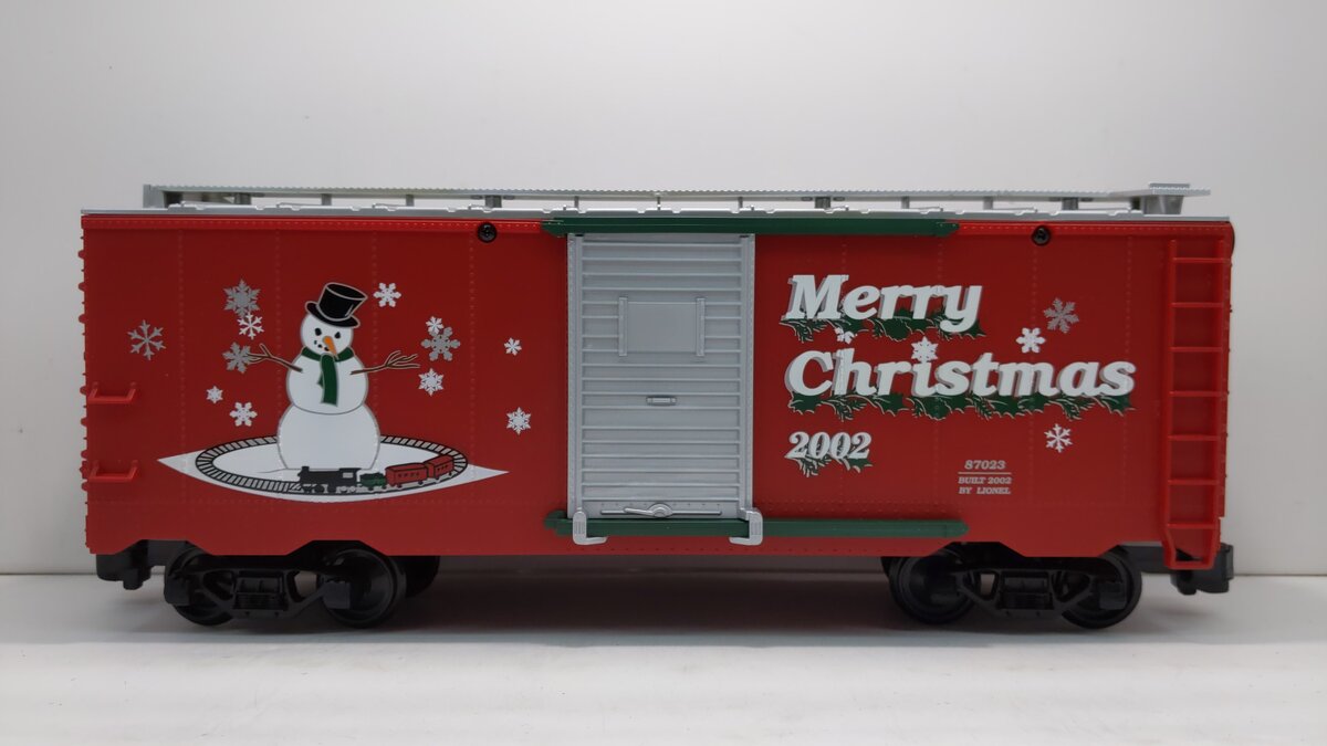 Lionel 8-87023 Merry Christmas 2002 Boxcar