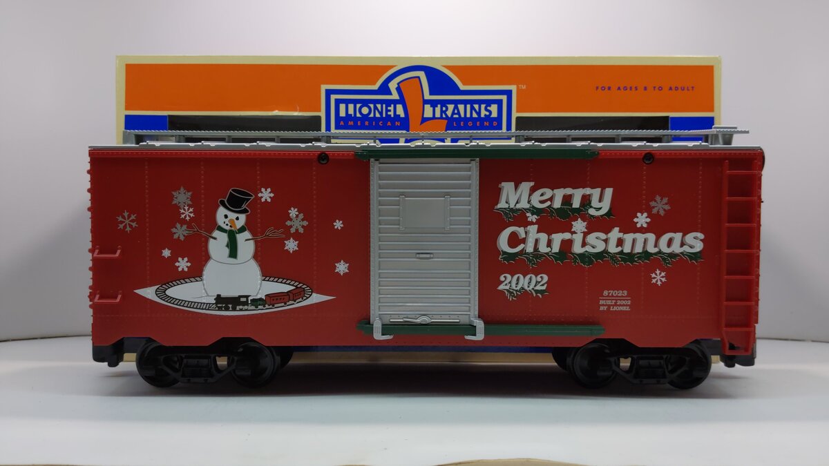 Lionel 8-87023 Merry Christmas 2002 Boxcar