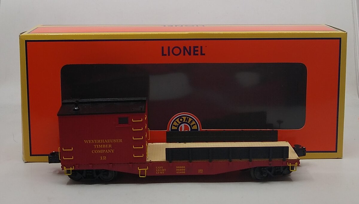 Lionel 6-27672 Weyerhaeuser Work Caboose #12