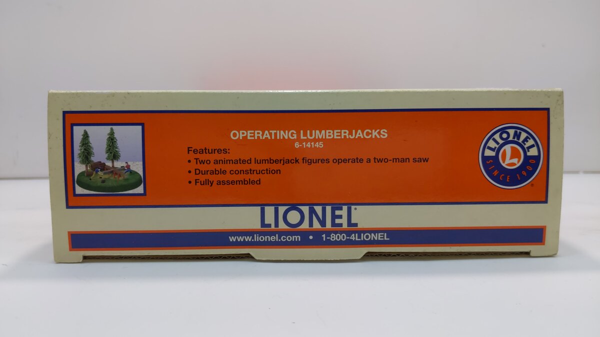 Lionel 6-14145 O Gauge Operating Lumberjacks