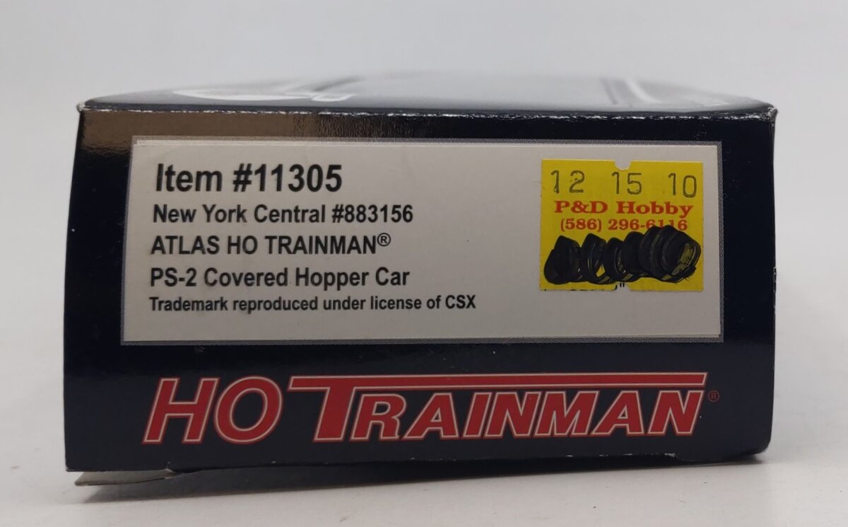 Atlas 11305 HO Scale New York Central PS-2 Covered Hopper #883156