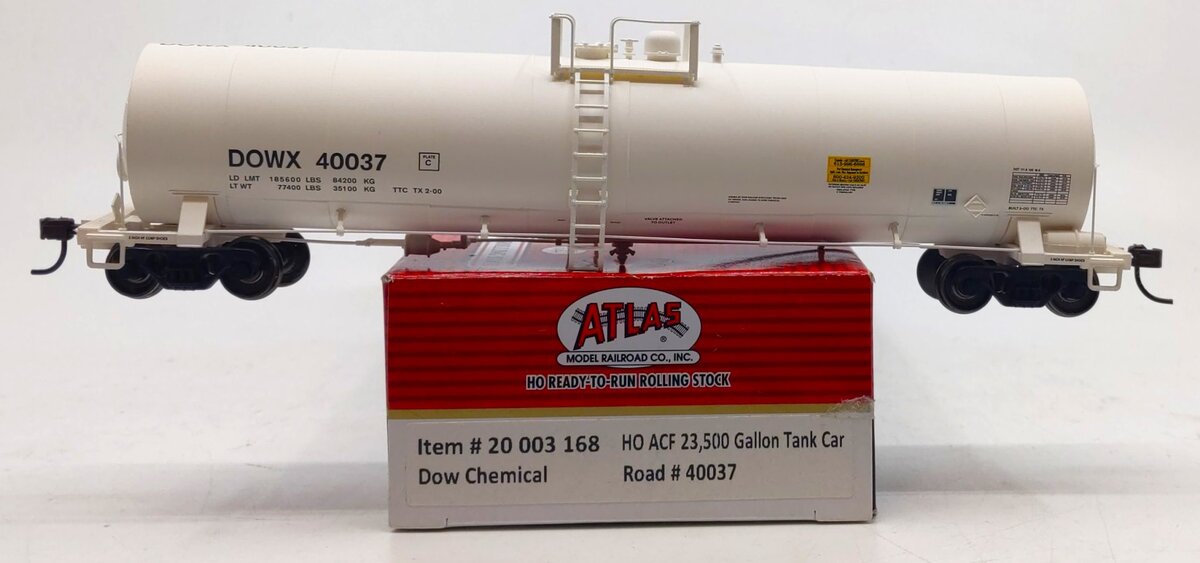 Atlas 20003168 HO 23,500-Gallon Tank, DOW #40037