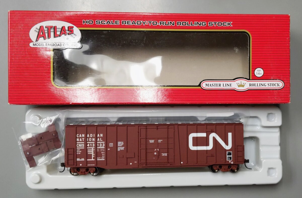 Atlas 20002902 HO Canadian National NSC 5277 50' Plug Door Box Car #413133