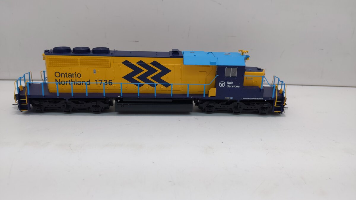 Bowser 24119 HO Scale Ontario Northland GMD SD40-2 Diesel Locomotive #1736