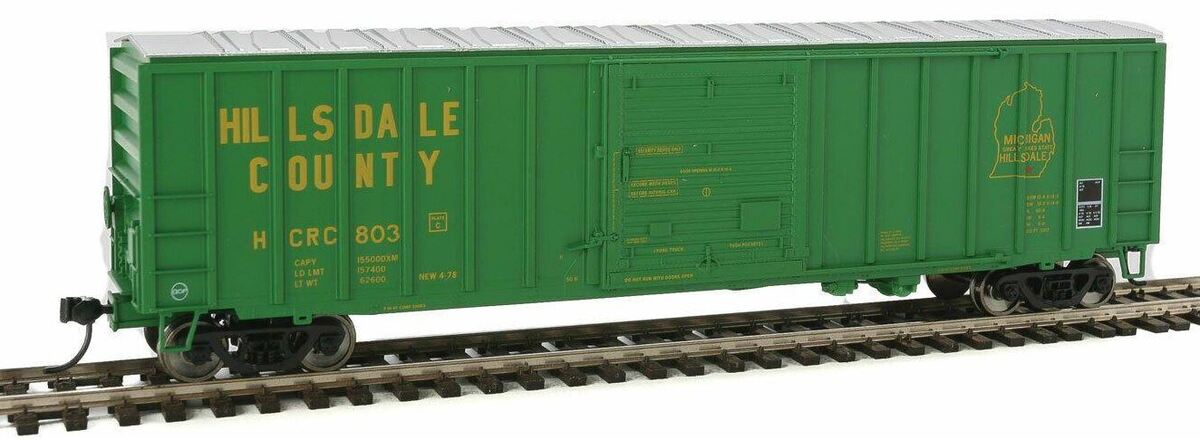 Walthers 910-2145 HO Hillsdale County 50' ACF Exterior Post Boxcar #803