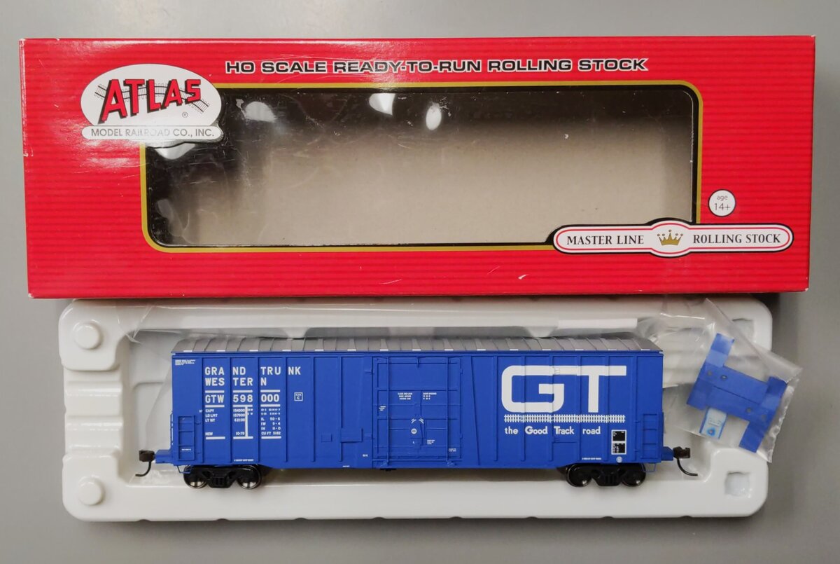 Atlas 20002903 HO Grand Trunk Western National Steel Car 5182 Plug-Door #598000