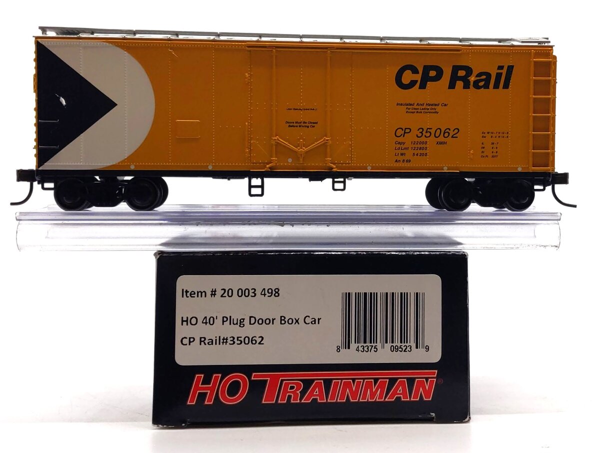 Atlas 20003498 HO CP Rail 40' Plug Door Box Car #35062