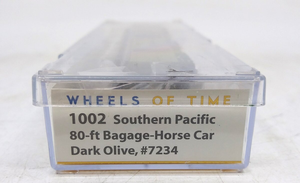 Wheels of Time 1002 N SP 80' Baggage Horse Car #7234