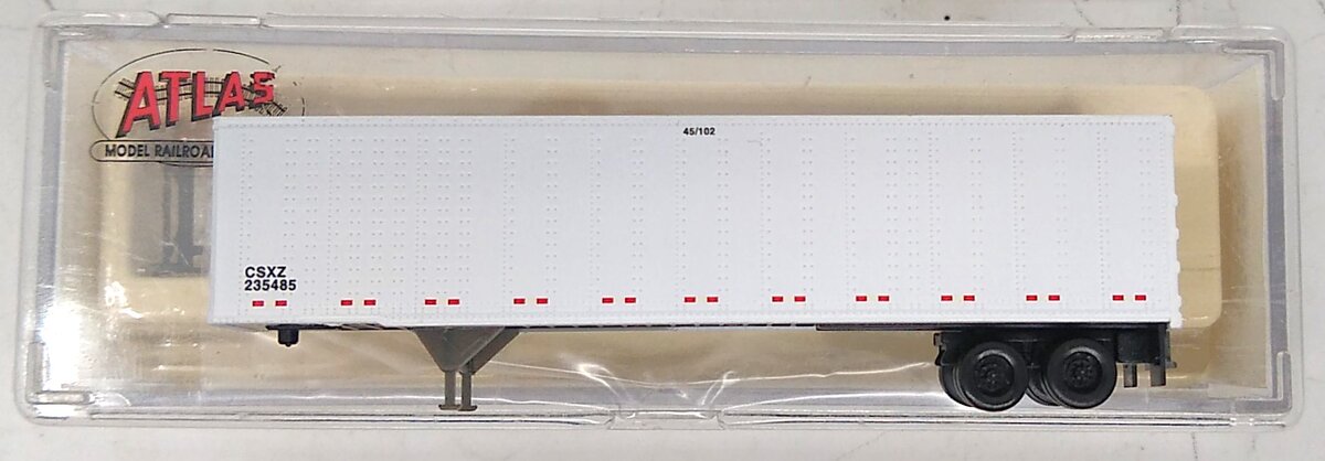 Atlas 2962 N Scale CSX 45' Trailer