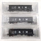 Bluford Shops 73423 N Scale C&IM 70T 3 Bay Offset Hopper (Set of 3)