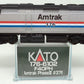 Kato 176-6102 N Amtrak F40PH Phase III Diesel Locomotive #376