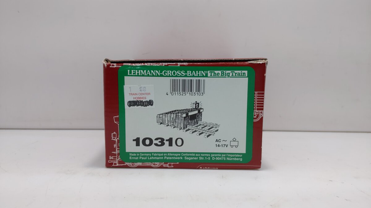LGB 10310 G Scale Lighted Bumper – Trainz