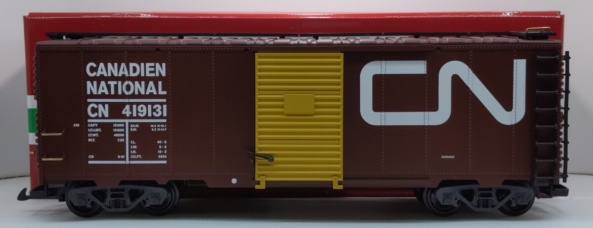 LGB 41913 G Scale Canadian National Box Car #419131