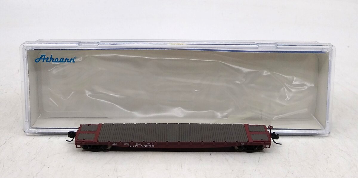 Athearn 15791 N Cotton Belt (SSW) 53' GSC Flatcar #85236