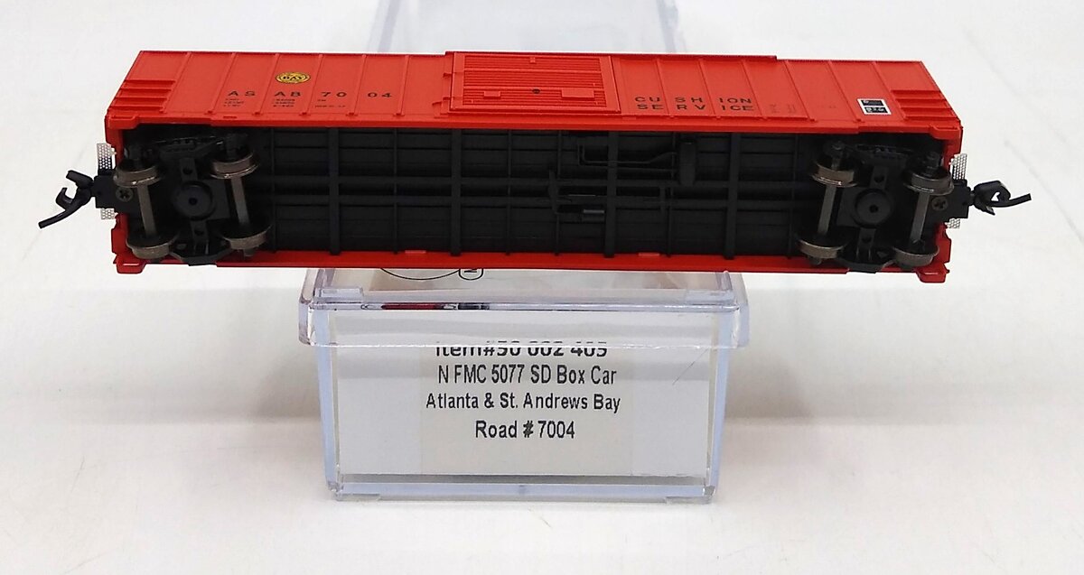 Atlas 50002405 N A & St. Andrews Bay FMC 5077 50' Single Door Box Car #7004