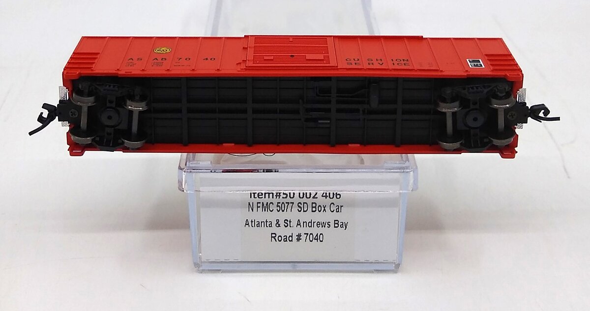 Atlas 50002406 N Atlanta & St. Andrews Bay FMC 5077 Single-Door Boxcar #7040