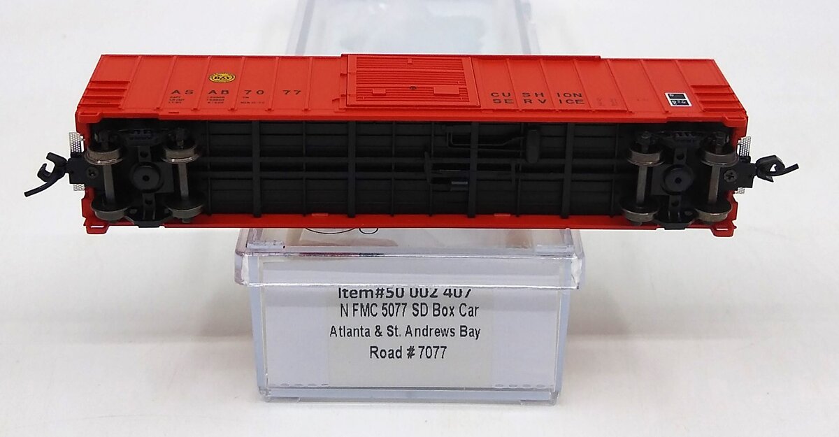 Atlas 50002407 N Atlanta & St. Andrews Bay FMC 5077 Single-Door Boxcar #7077