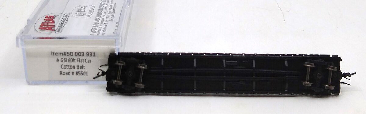 Atlas 50003931 N SSW Cotton Belt 60' Flat Car #85501