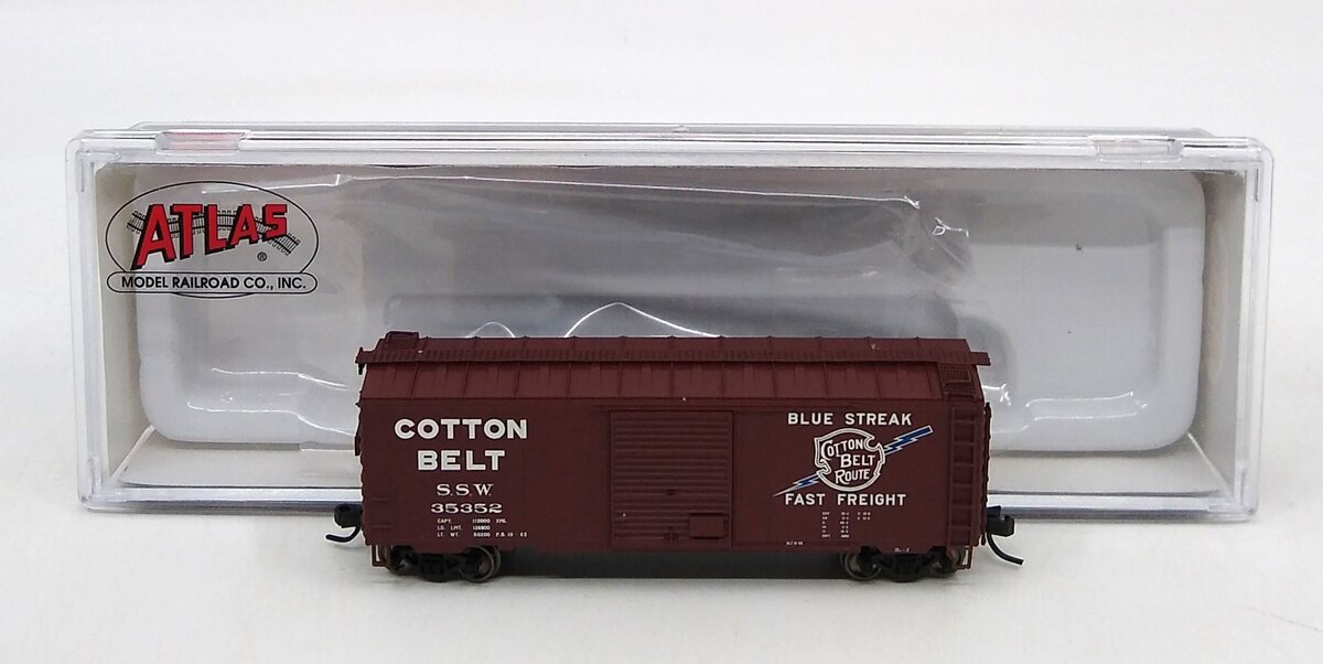 Atlas 50003969 N SSW Cotton Belt 40' PS-1 Boxcar #35352