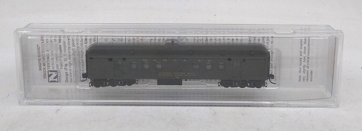 Micro-Trains 14000041 N ATSF 60' RPO Heavyweight Passenger Car #78