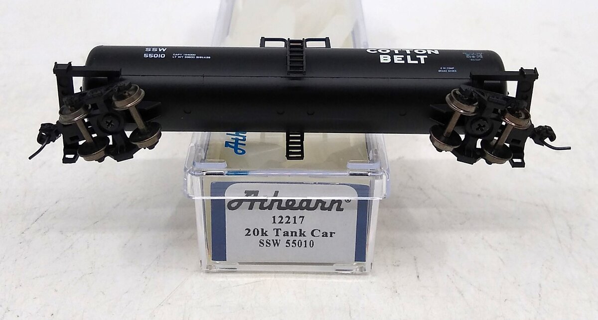Athearn 12217 N SSW Cotton Belt 20,900-Gallon Tank #55010