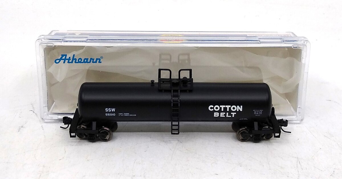 Athearn 12217 N SSW Cotton Belt 20,900-Gallon Tank #55010
