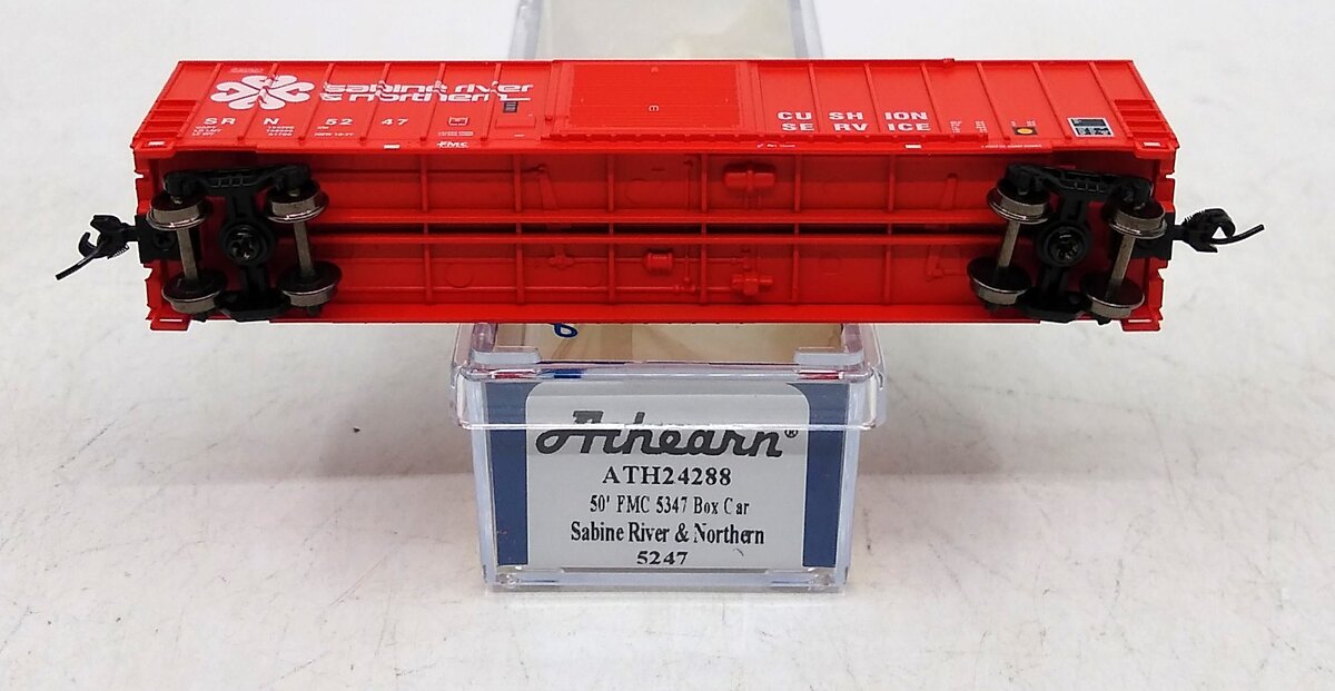 Athearn 24288 N 50' FMC 5347 Box, SR&N #5247