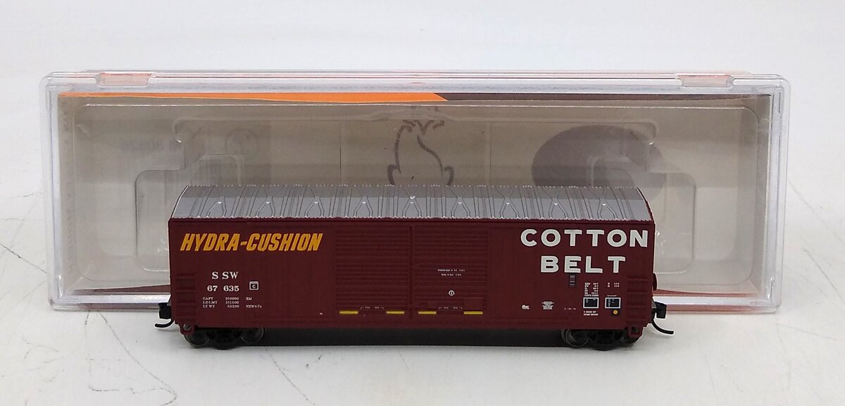Fox Valley Models 80826 N SSW Cotton Belt FMC 5283 50' DD Boxcar #67635