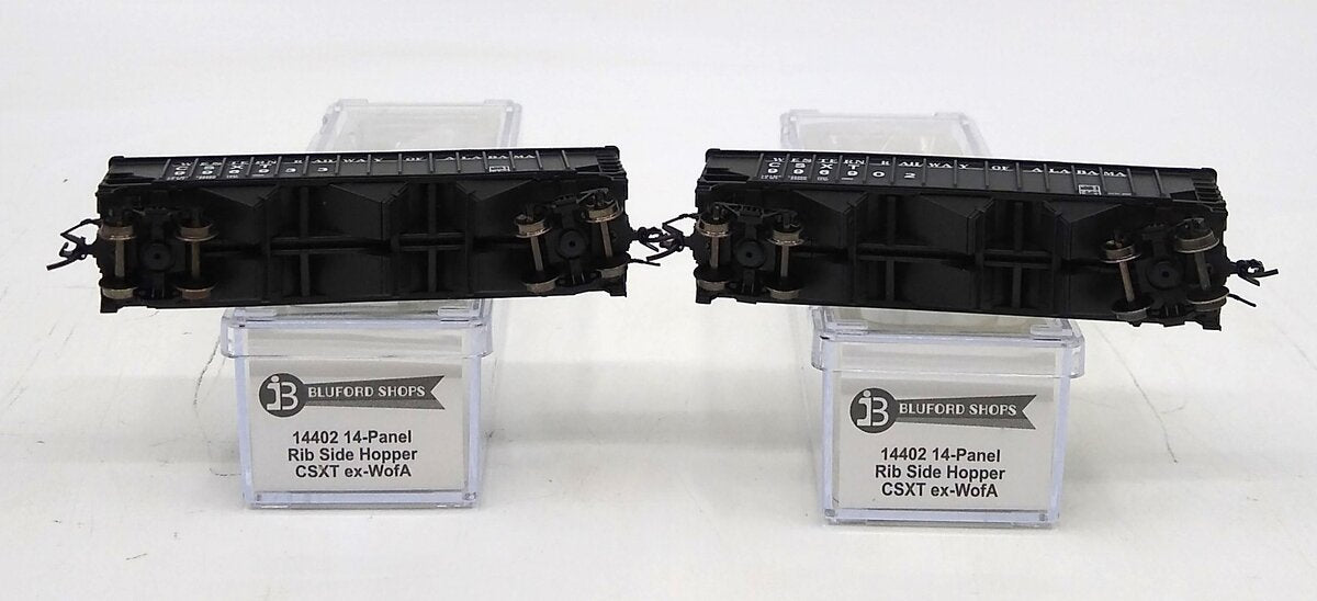 Bluford Shops 14402 N CSX Transporation 14-Panel 3-Bay Hopper (2)