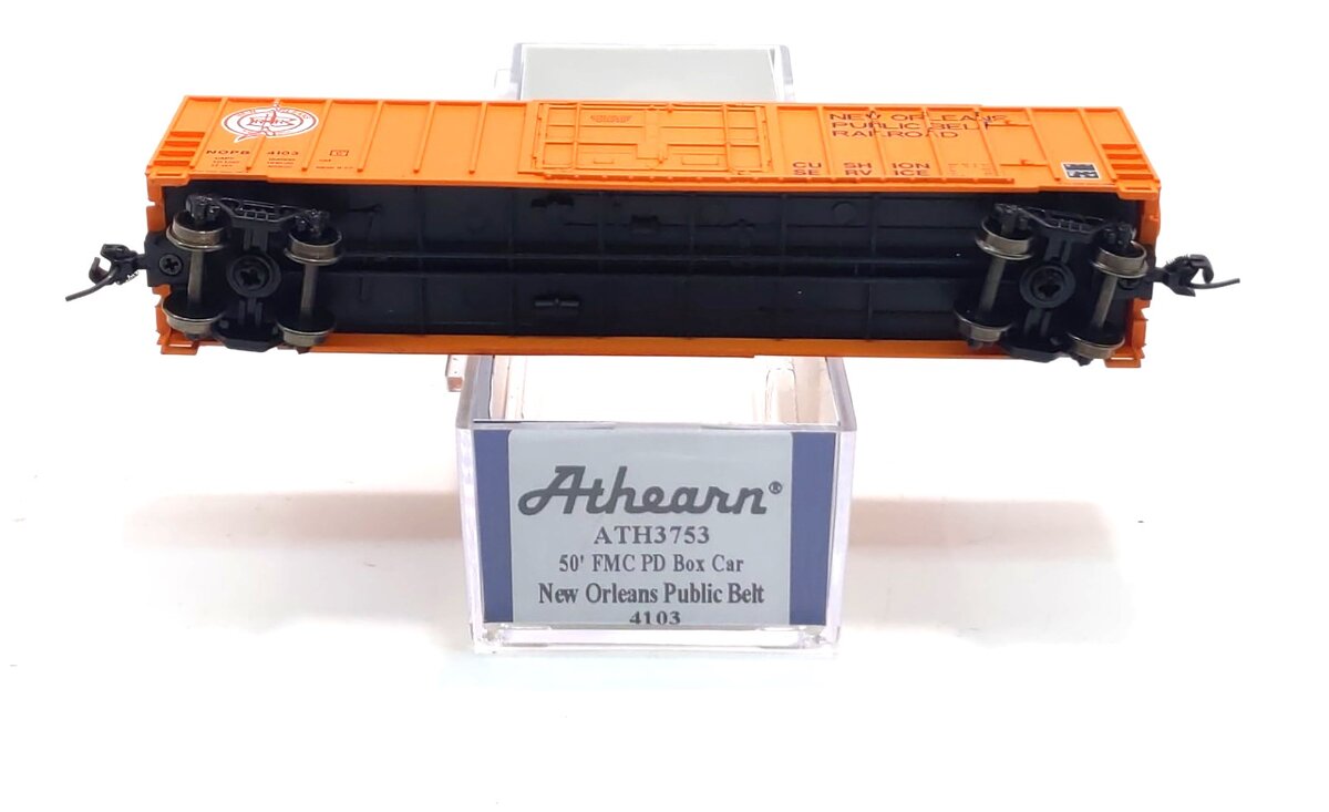 Athearn 3753 N New Orleans Public Belt 50' FMC Superior Plug Door Boxcar #4103