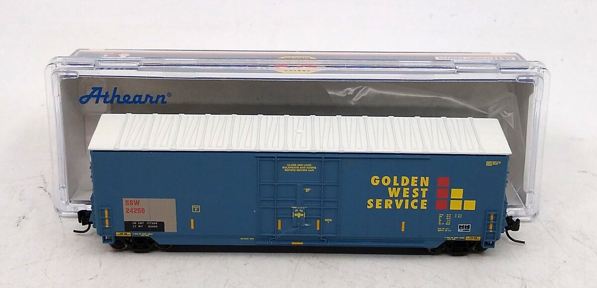 Athearn 3774 N SSW/Ex-GVSR 50' High Cube Plug Door Box #24250
