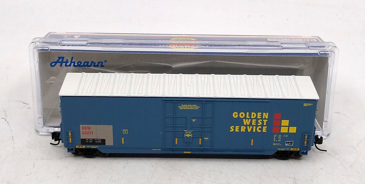 Athearn 3775 N SSW/Ex-GVSR 50' High Cube Plug Door Box #24271