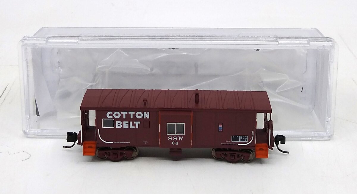 Bluford Shops 44110 SSW Cotton Belt Bay Wndw Cab #64