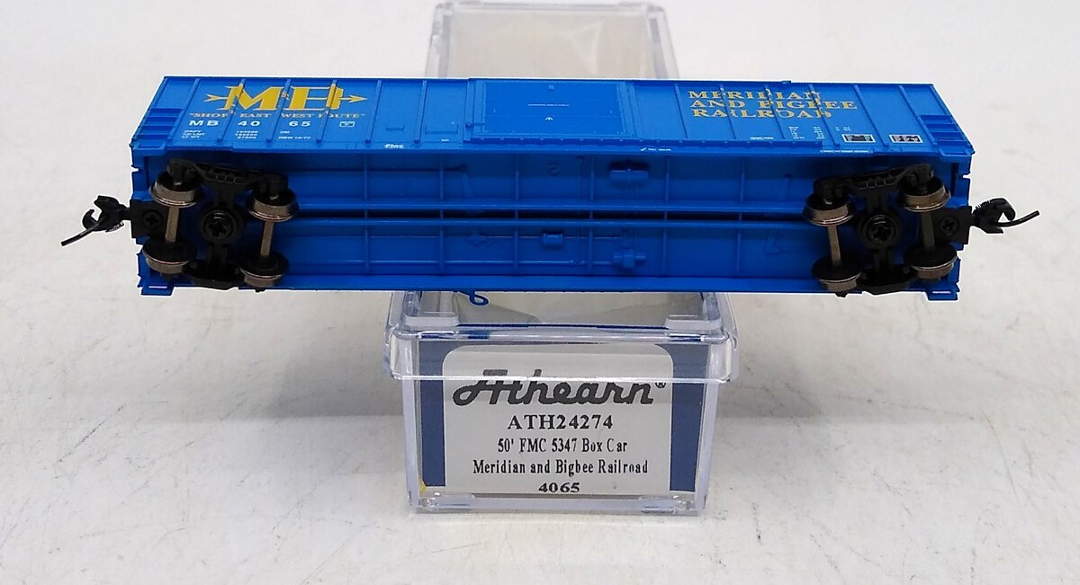 Athearn 24274 N Meridian & Bigbee 50' FMC 5347 Box #4065