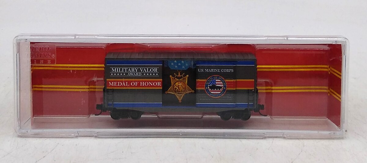 Micro-Trains 10100763 N U.S Marine Corps 40' Hy-Cube Box Car