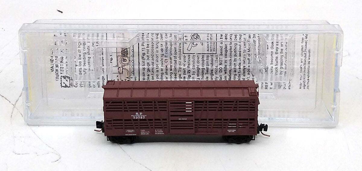Micro-Trains 52000100 Z Southern Pacific 40' Despatch Stock Car #73757