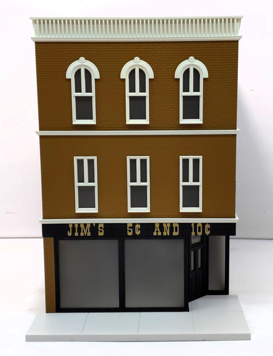 Lionel 6-34130 O Assembled 3-Story Jim's 5c And 10c Store Building
