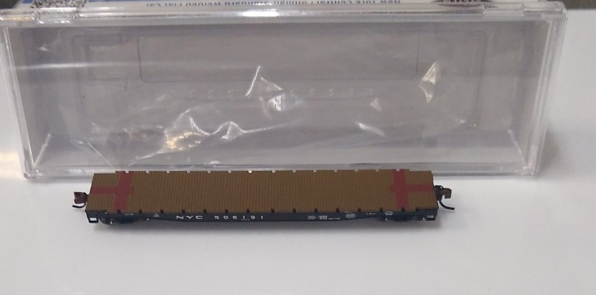 Wheels of Time 50078 N Scale New York Central Flat Car # 506191