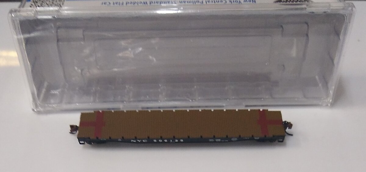 Wheels of Time 50073 N Scale New York Central Flat Car # 506125