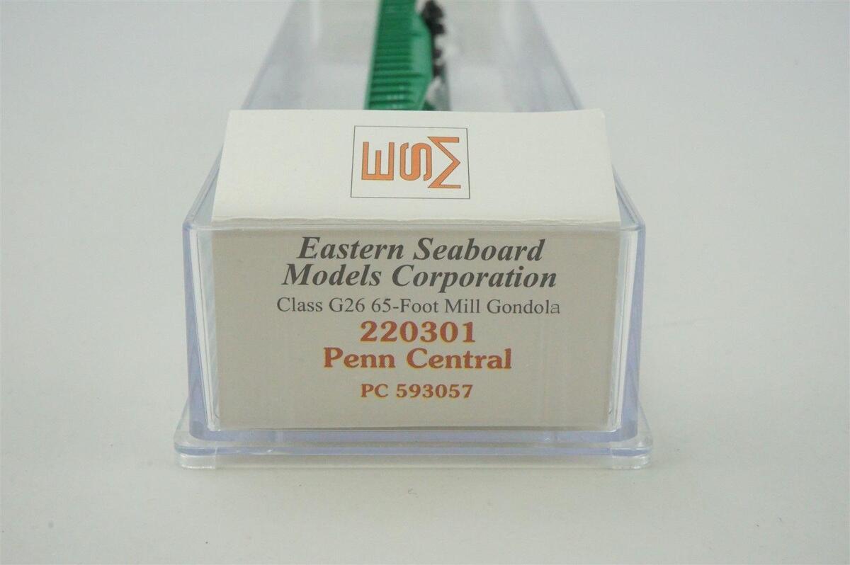 Eastern Seaboard Models 220301 N G26 Penn Central Mill Gondola # 593057